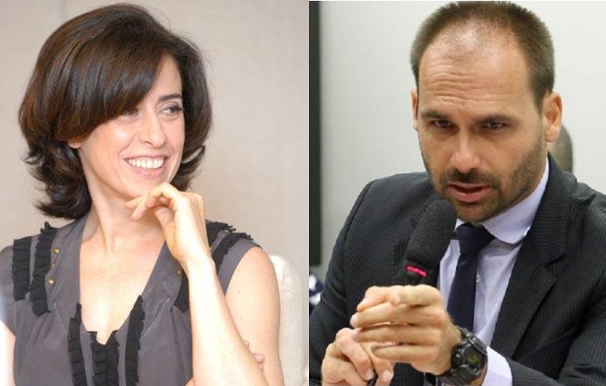 Eduardo Bolsonaro ironiza Fernanda Torres sobre Lei Rouanet