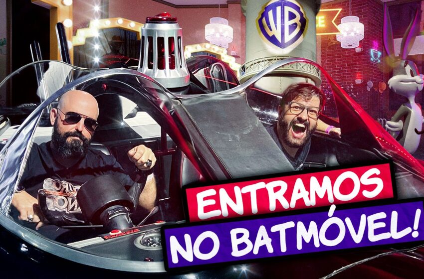  Santa Exposição, Batman! Demos um role no Batmóvel!