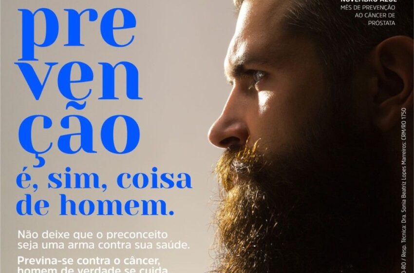  Clin Med: Prevenção é, sim, coisa de homem.