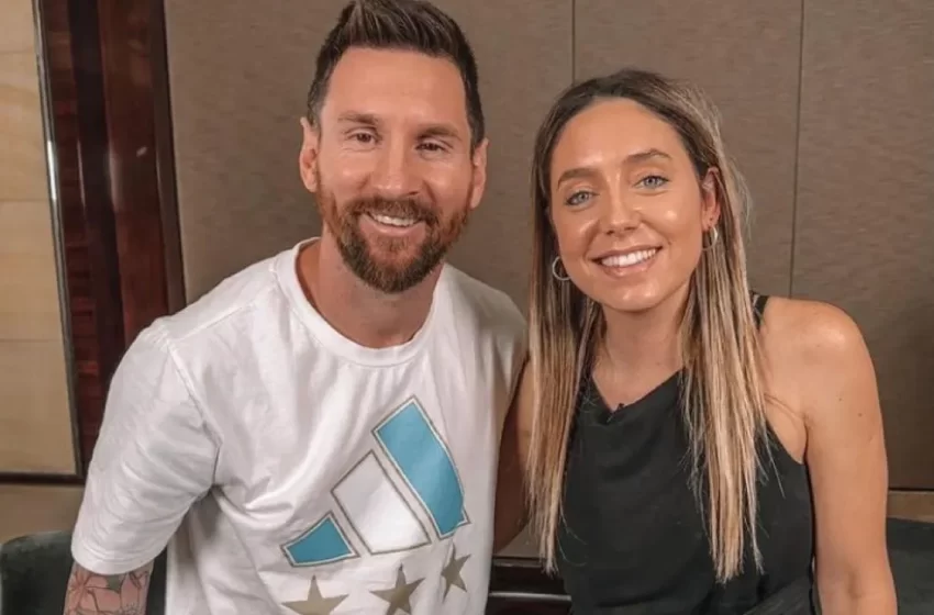  Jornalista envolvida em suposta crise de casamento de Messi é seguida pela esposa dele, Antonela Roccuzzo