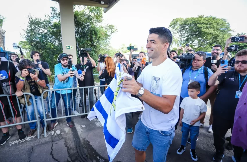  Após saída do Grêmio, Suárez acerta com o Inter Miami, diz jornal