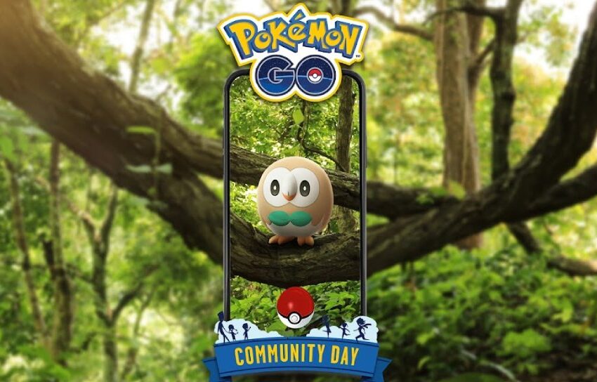  Pokémon GO anuncia Dia Comunitário de janeiro com foco em Rowlet