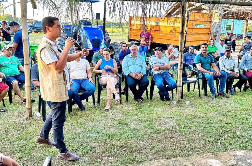  Deputado Cássio Gois garante modernização agrícola para Associação Cristo Rei