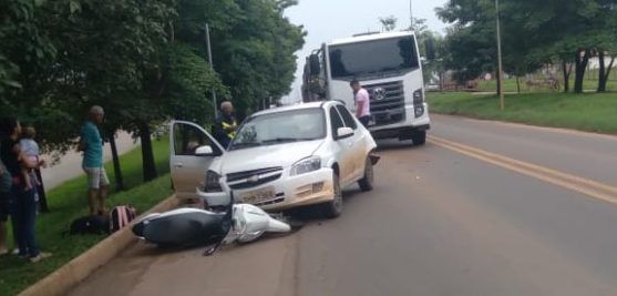  Jaru: Acidente envolvendo quatro veículos deixa vítima ferida e causa congestionamento na BR-364