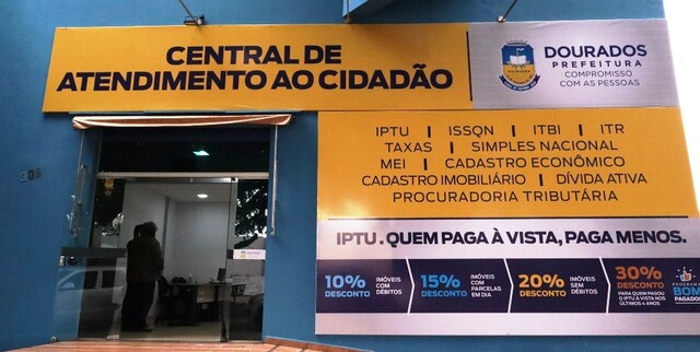  Dourados prorroga vencimento da terceira parcela do IPTU