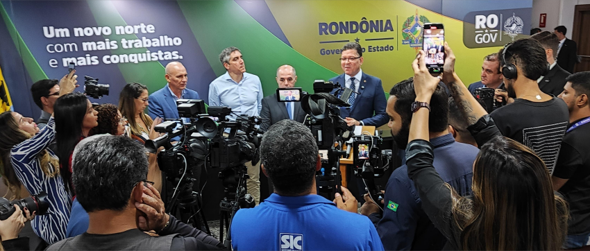  Deputado Ezequiel Neiva participa do lançamento da Usina de Etanol de Cerejeiras