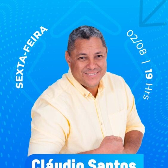  Pré-candidato a Prefeito de Theobroma Claudio Santos, é o primeiro entrevistado no Podcast do Jaru Online logo mais a noite