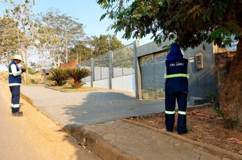  Águas de Jaru inicia cadastro do parque de hidrômetros do município