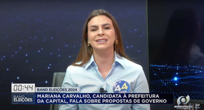  Mariana Carvalho apresenta propostas e garante estar preparada para a Prefeitura