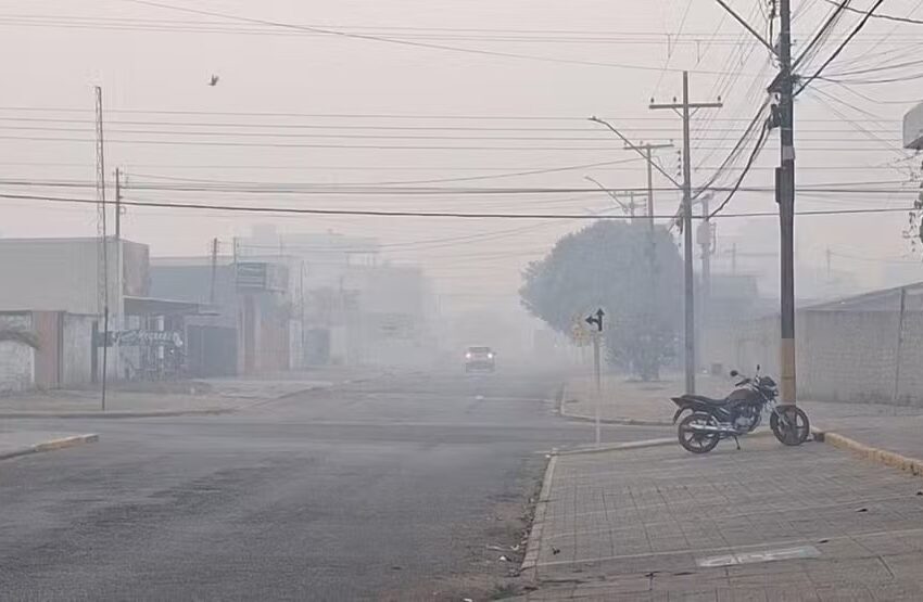  Voos são cancelados por causa da fumaça em Rondônia