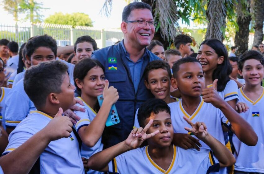  Governador Marcos Rocha comemora avanço na Educação Híbrida com inauguração de Núcleo de Inovação em Rondônia