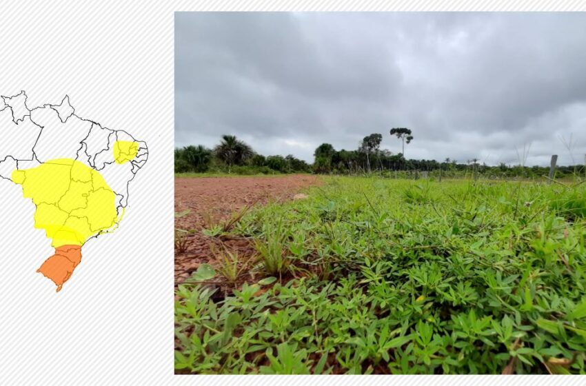  Reforço Polar: Novo ciclone extratropical na Costa Sul atua baixando as temperaturas em Rondônia