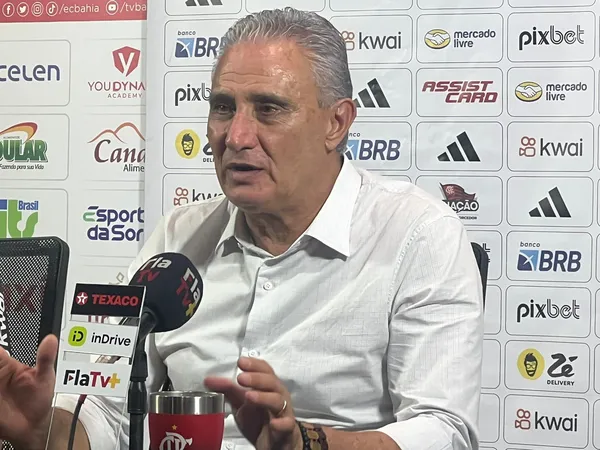  Tite, do Flamengo, é denunciado por críticas à Conmebol