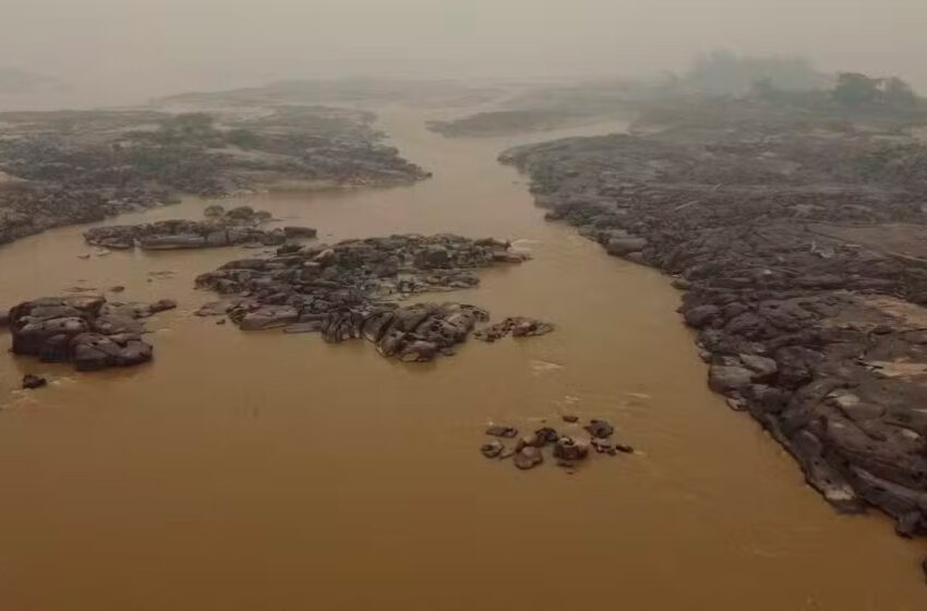  Nível do rio Madeira bate novo recorde e registra apenas 71 cm em Porto Velho