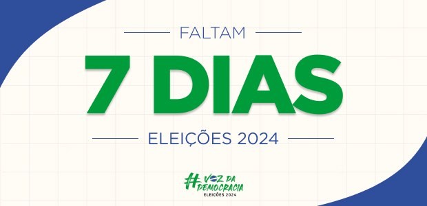  Faltam 7 dias: confira como consultar o local da votação