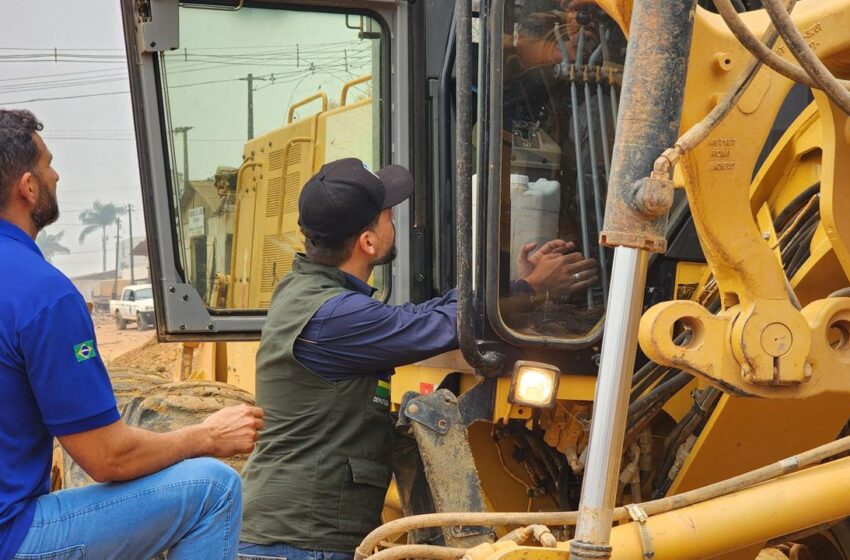  Delegado Camargo acompanha recuperação de rodovia entre Alto Paraíso e Triunfo e insiste na pavimentação asfáltica