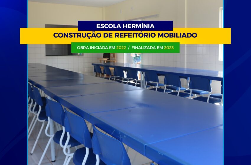  Construção do Novo refeitório novo da Escola Hermínia