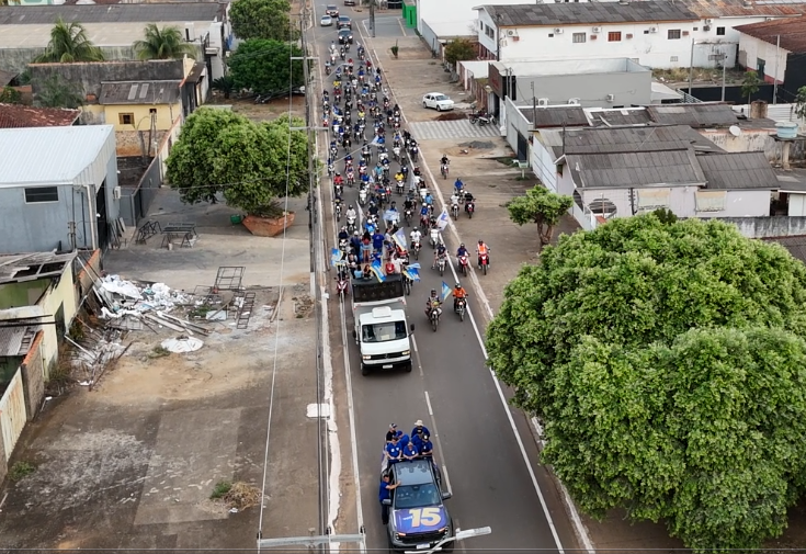  Eleições Municipais:Carreata de apoio a Jeverson Lima reúne grande número de veículos; otimistas dizem ser a maior já realizada