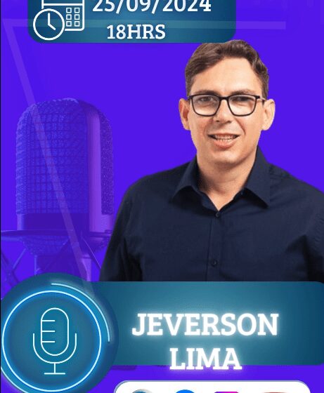  Jeverson Lima será o entrevistado desta quarta-feira no Jaru Online no quadro “Eleições Municipais 2024”