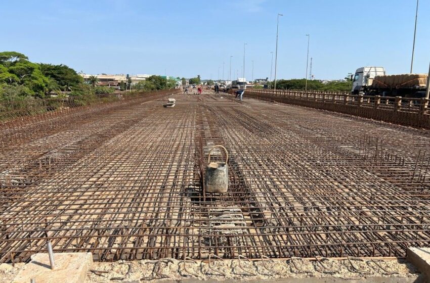  Mosquini comemora o avanço na Duplicação da Ponte sobre o Rio Jaru