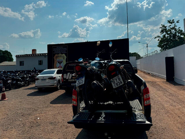  Durante ação no Morar Melhor, Delegacia de Furtos e Roubos de Veículos apreende motos roubadas no final de semana