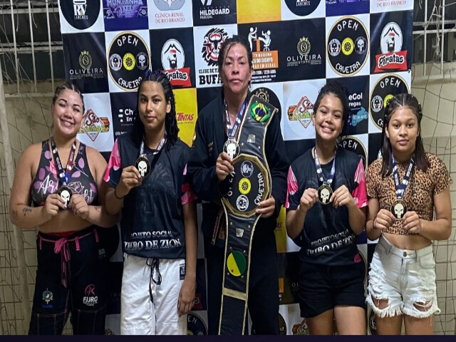  Atletas de Jiu-Jitsu do projeto Social Tribo de Zion/Academia Legado conquistam medalhas no Acre