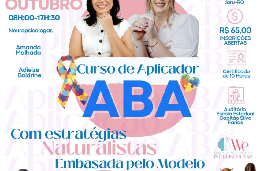  III Congresso Regional sobre o Espectro Autista 2024 e Curso de Aplicador ABA acontece nos dia 18 e 19