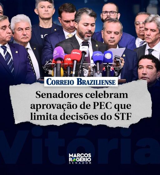  É difícil aceitar que apenas uma decisão possa afetar a vida de milhões de brasileiros, diz Senador Marcos Rogério