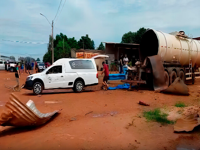  Corpo dilacerado pela explosão de tanque em Vilhena era de adolescência