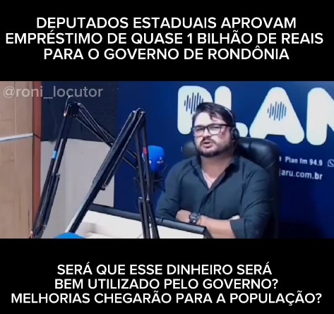 R$ 1 Bilhão nas Sombras: Deputados Aprovam Empréstimo Bilionário que Pode Beneficiar Terceirizadas, Denúncia Roni Freitas