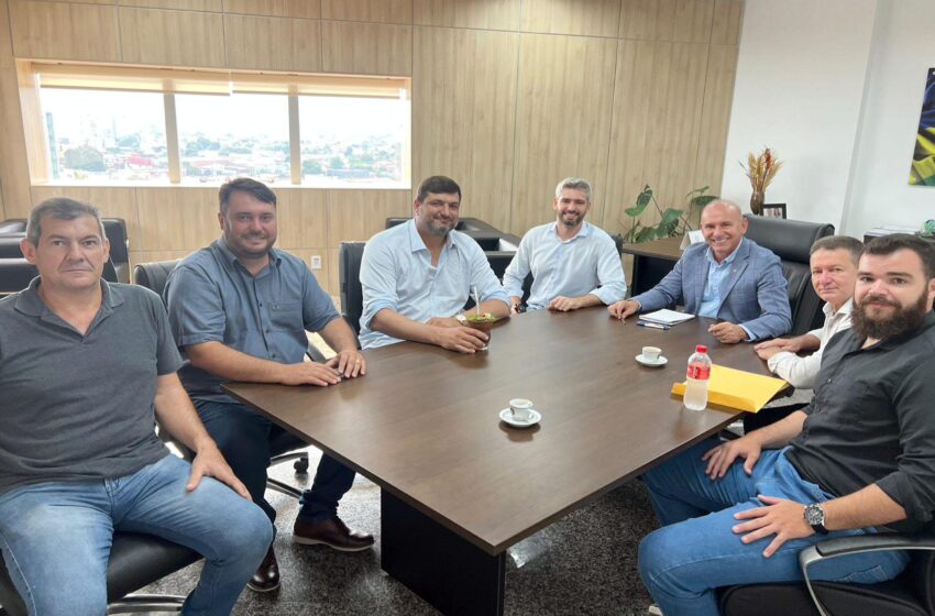  Ezequiel Neiva recebe visita do prefeito eleito e vice de Cabixi, Silvano Almeida e Fábio de Matos