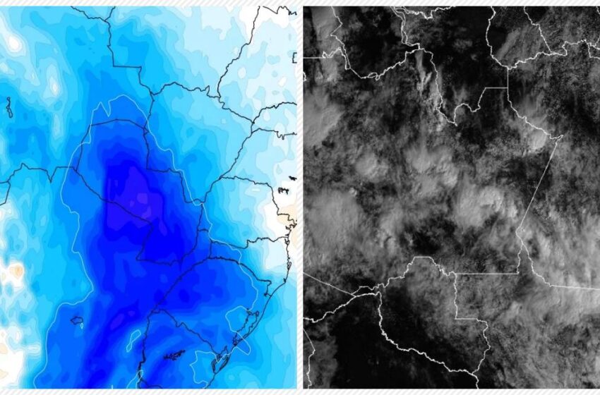  Inmet lança alerta para chuva intensa com grau de perigo do Norte ao Nordeste de Rondônia