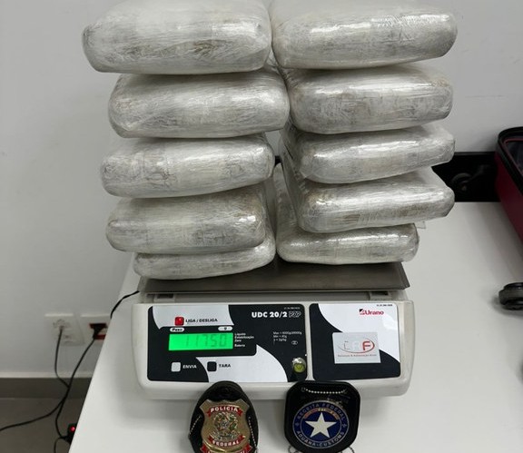  Traficantes saem de Porto Velho com mais de 23 kg de droga, mas acabam presos no aeroporto de Minas