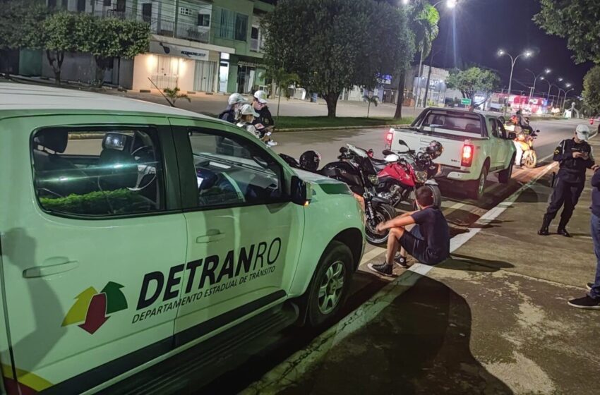  Com foco na preservação à vida, operação “Corta Giro” aborda mais de 200 motociclistas em Rondônia