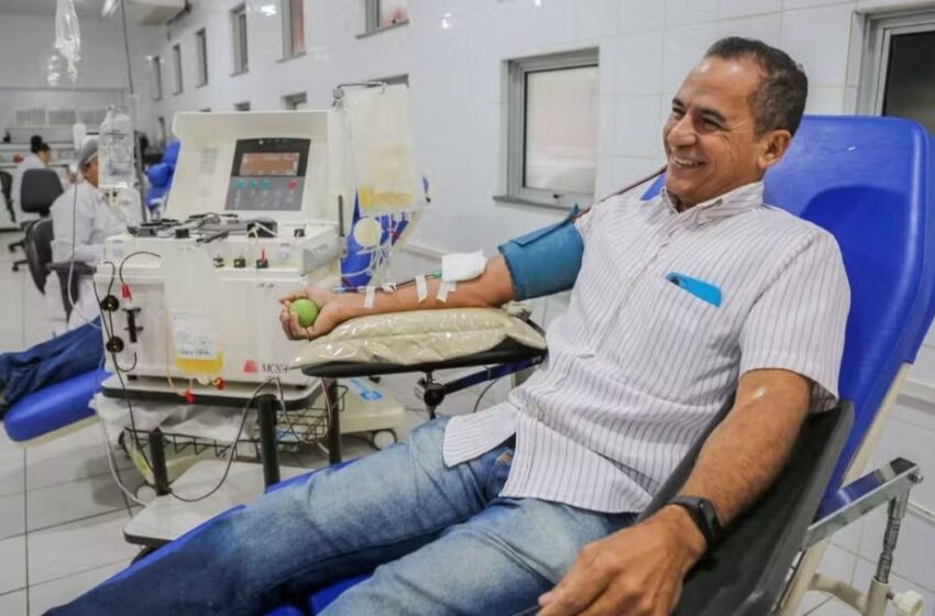  Servidor Púbblico Já Fez Mais de 100 doações De Sangue e Se Torna Recordista