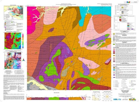 SGB ​​publica dados de geologia e recursos minerais para o estado de Rondônia