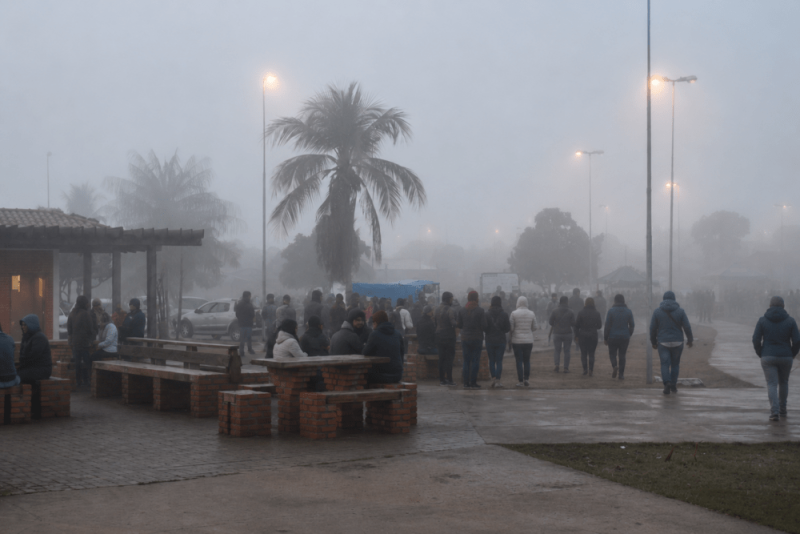 Nova frente fria deverá provocar queda nas temperaturas em Rondônia nos próximos dias; veja a previsão para Jaru