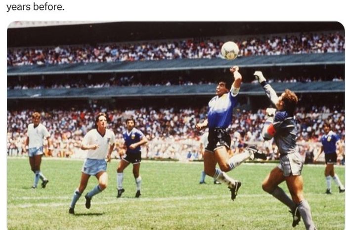 Momen-momen Ikonik Duelo Argentina x Inggris di Piala Dunia