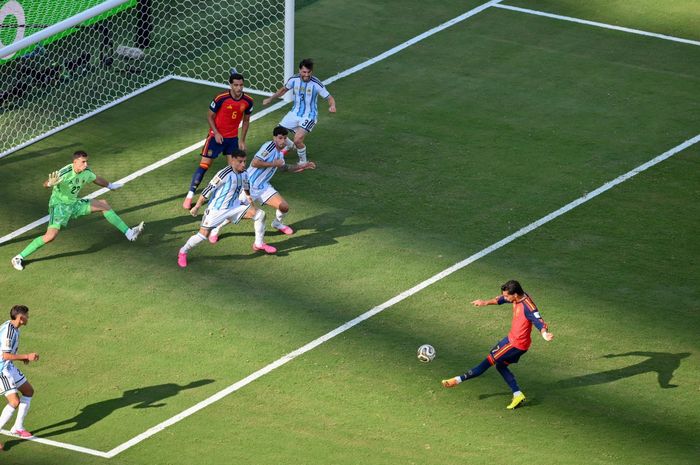 Gol Ferran Torres no Deja Vu 2014, Magisnya Supersub da Final Piala Dunia