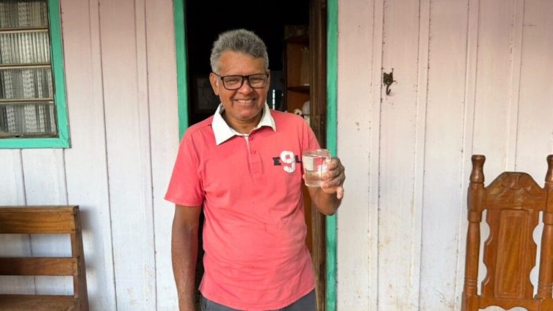 Após contaminação de poço, morador destaca importância da água tratada em Jaru