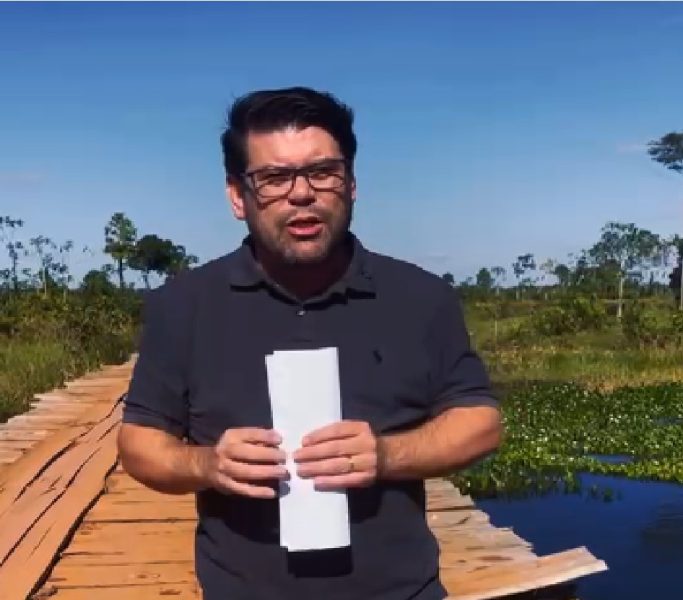 Prefeito José Wellington anuncia construção de ponte entre Porto Murtinho e São Francisco, veja vídeo