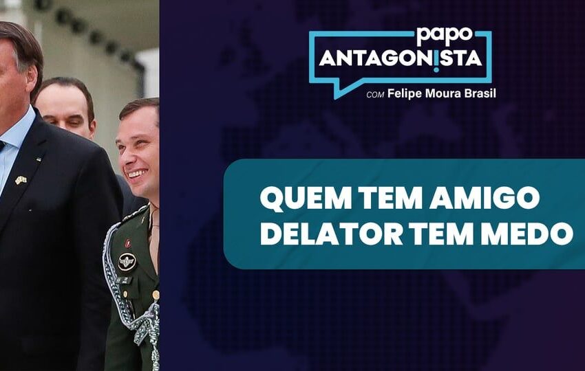  Bolsonaro afaga Mauro Cid após acordo de delação