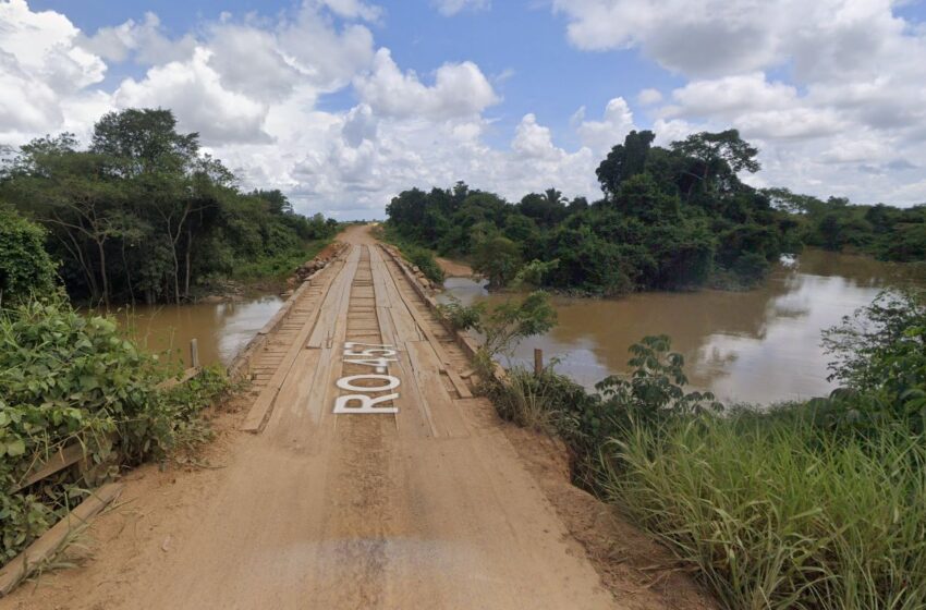  Deputado Pedro Fernandes solicita recuperação urgente de ponte na RO-457 sobre o Rio Massangana, em Alto Paraíso