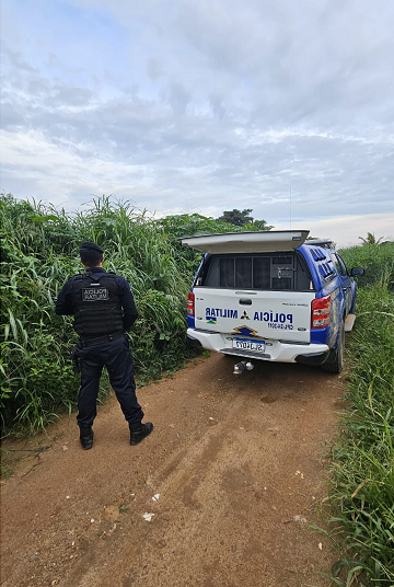  MACHADINHO: Polícia Militar prende homem com mandado de prisão na cachoeira São José