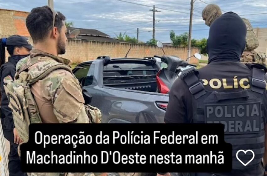  PF Deflagra Operação Serpente do Éden em Machadinho do Oeste para Esquema DesArticular de Fraudes Financeiras