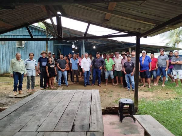  Celso Coelho  representou o deputado Ezequiel Neiva na reunião com os chacareiros/as da região da MÁ 23.