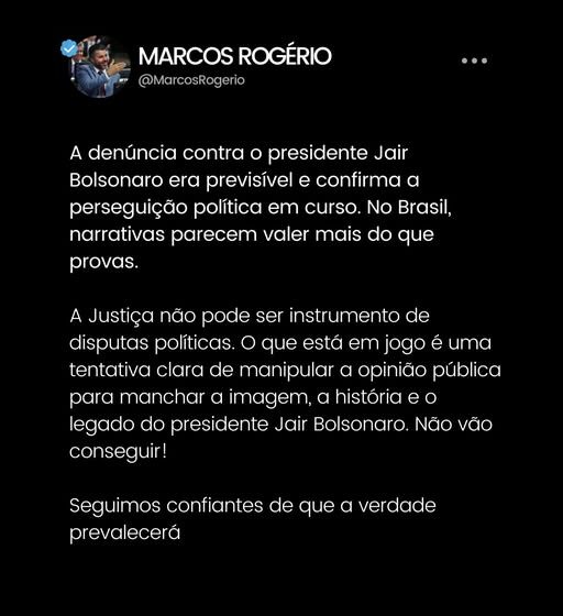  A Justiça não pode ser arma política.