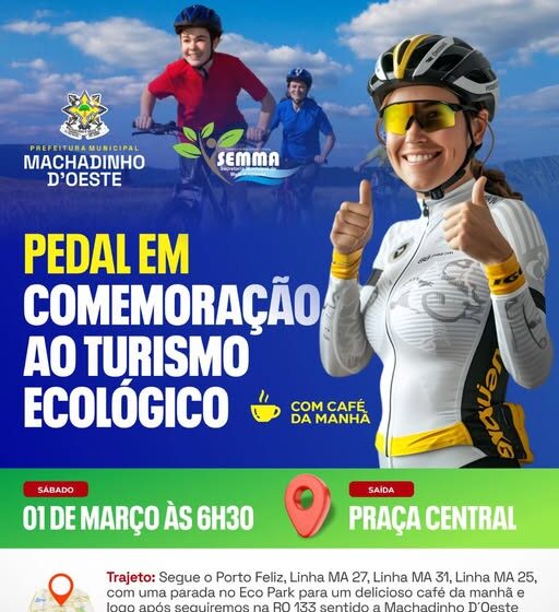  Pedal em Comemoração ao Turismo Ecológico