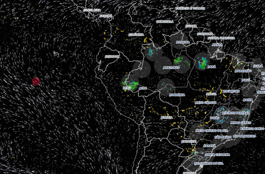  Rondônia em alerta para chuvas intensas