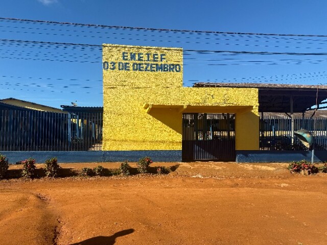 Vereador Adalto fiscaliza impactos das chuvas na Escola 3 de Dezembro, em União Bandeirantes